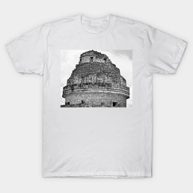 Mayan Observatory T-Shirt by KirtTisdale
